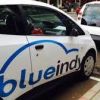 Blue Indy Cars