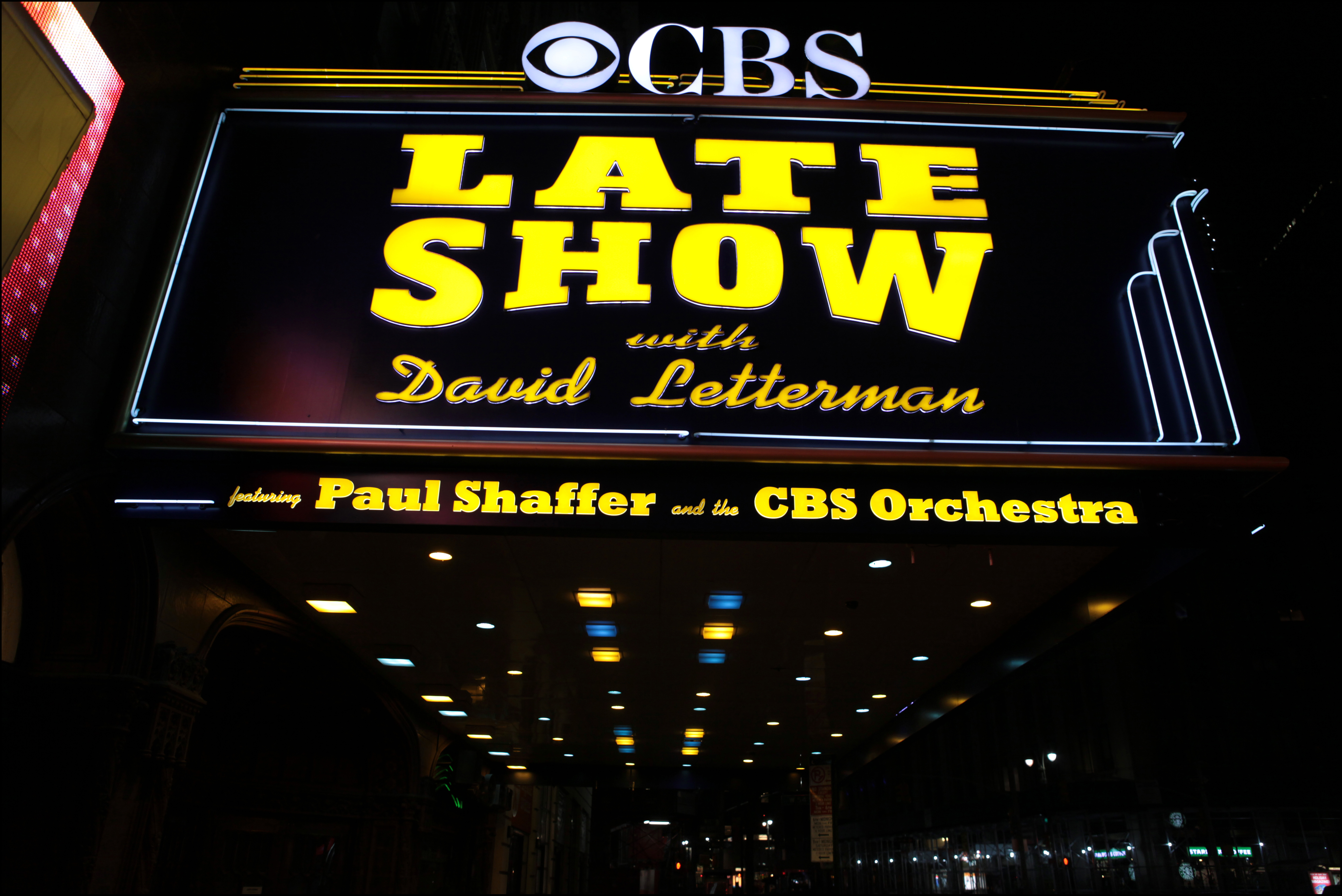 Ed Sullivan Theater Exterior