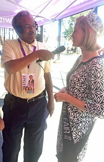 Amos at 2015 Indiana State Fair