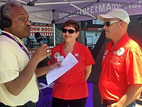 Amos at 2015 Indiana State Fair
