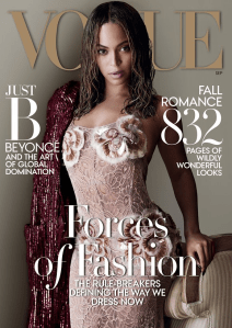 Beyoncé September 2015 Vogue Cover