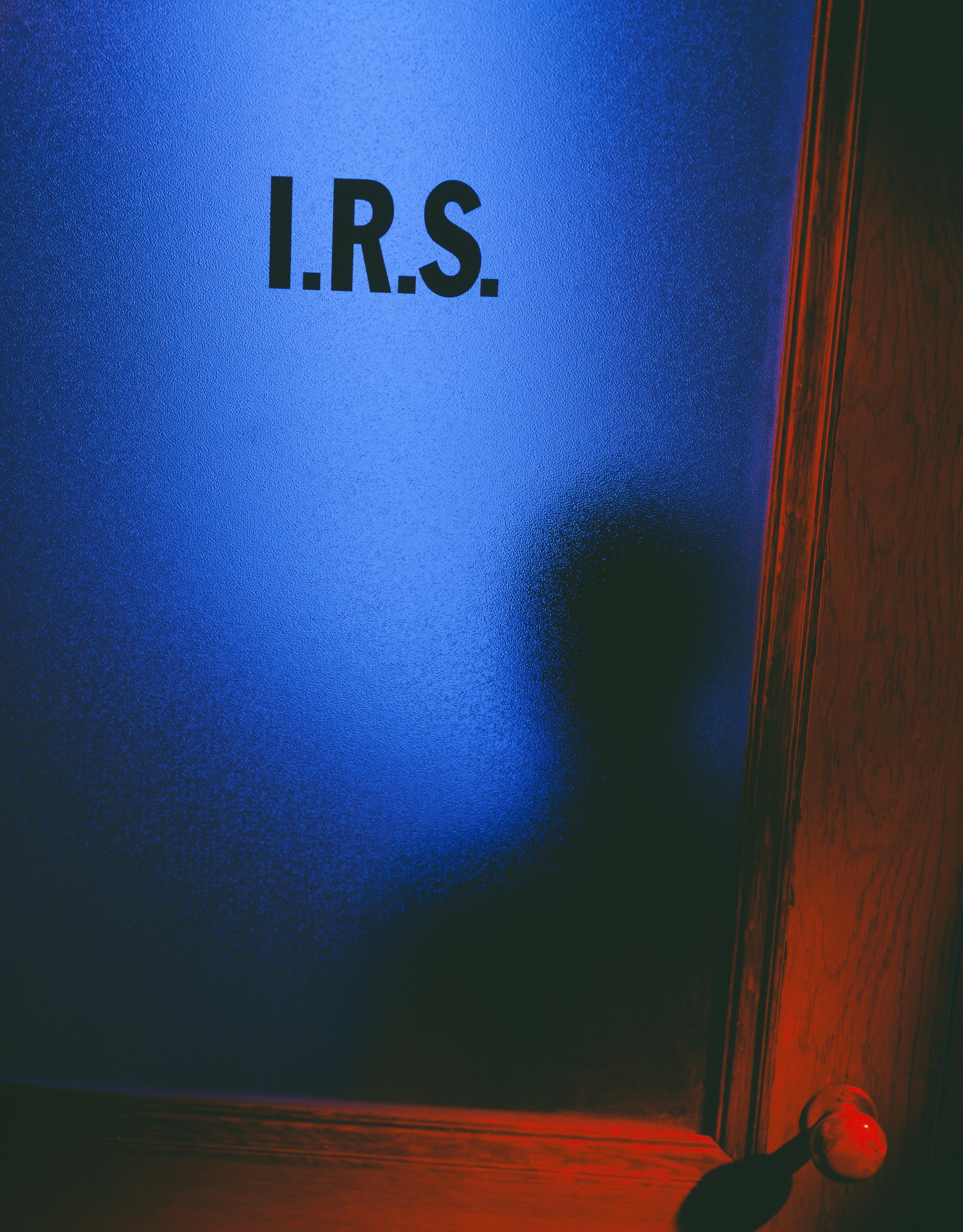 IRS office door