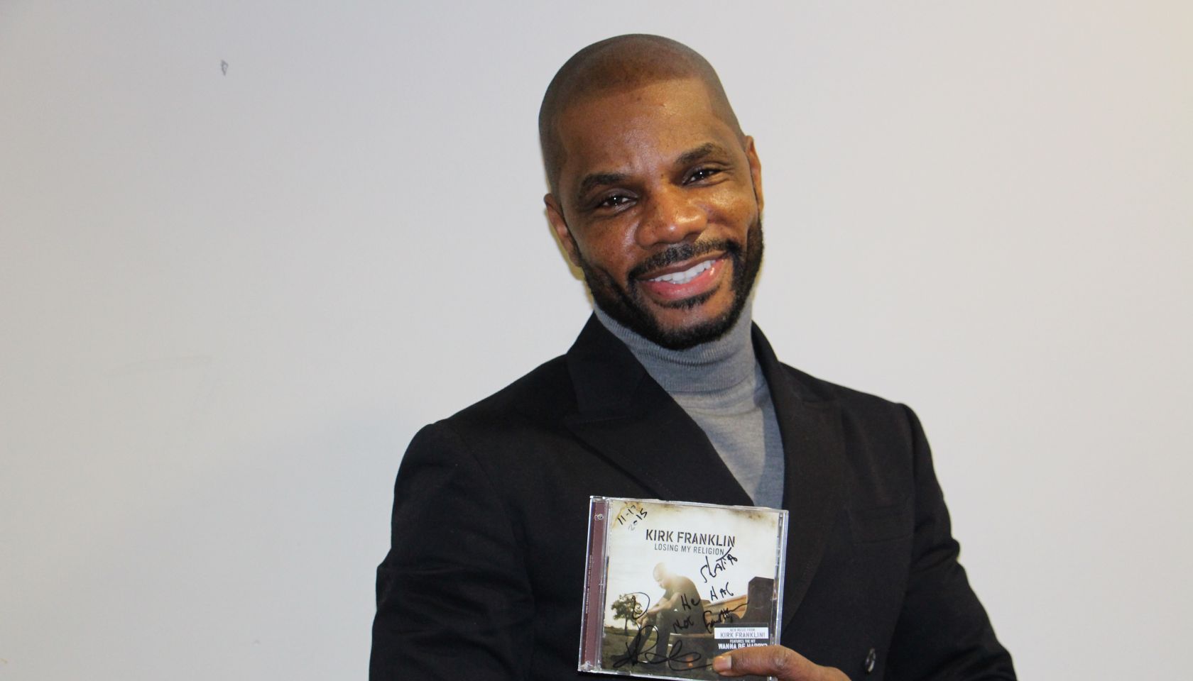 Kirk Franklin Visits Radio One Baltimore