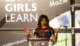 First Lady Michelle Obama Celebrates International Women's Day At DC's Union Market