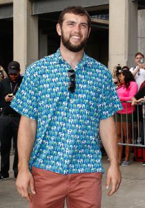 Andrew Luck at Indy 500