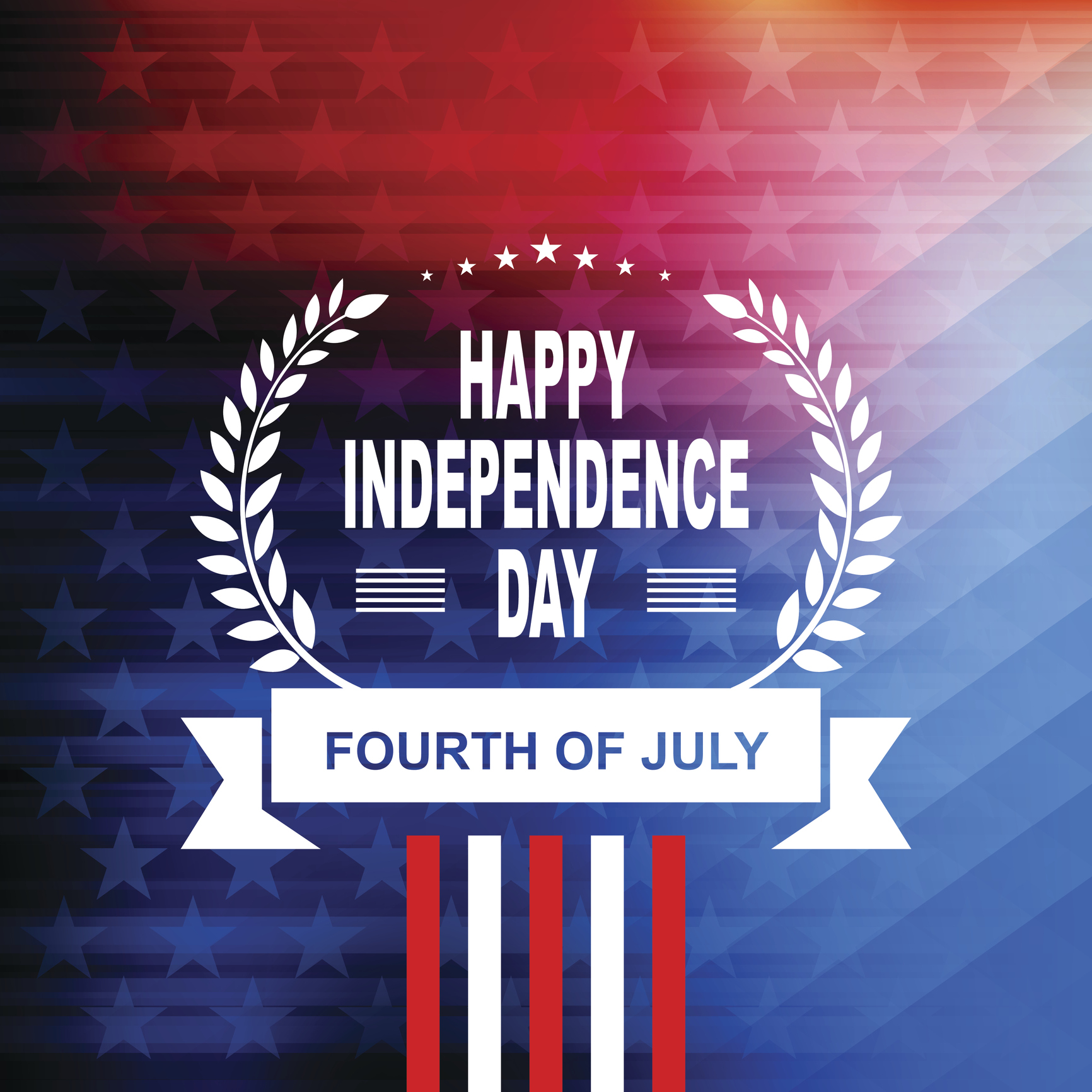 Happy 4th of July Independence Day Background