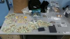 Narcotics Bust at Word of Mouf Barbershop at 3851 N Kevin Way Indpls 092716