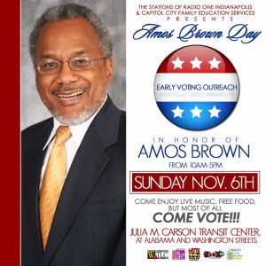 Amos Brown Day Flyer
