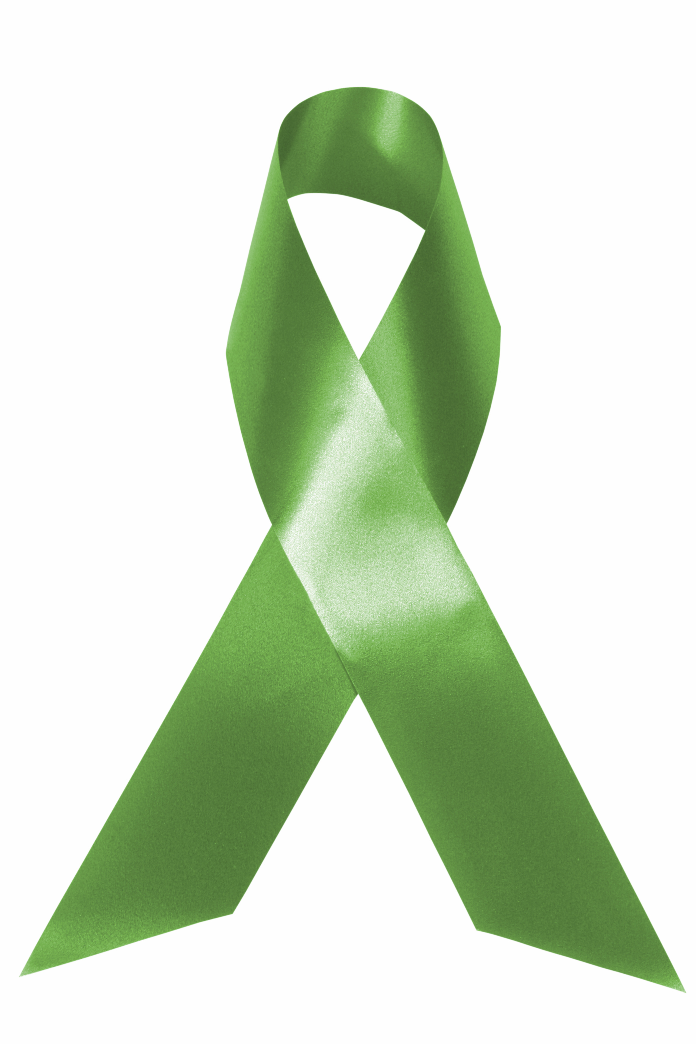 Green awareness ribbon