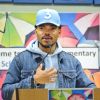 Chance The Rapper Holds A Press Conference In Support Of Chicago Schools
