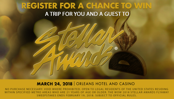 Wow 2018 Stellar Awards Flyaway