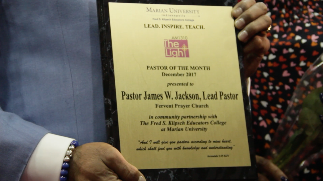 December Pastor of the Month Photos