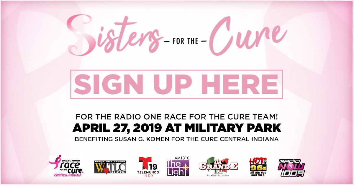 Race for the Cure 2019 Sign Up Graphic