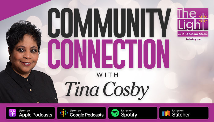 Community Connection With Tina Cosby Podcast Graphics