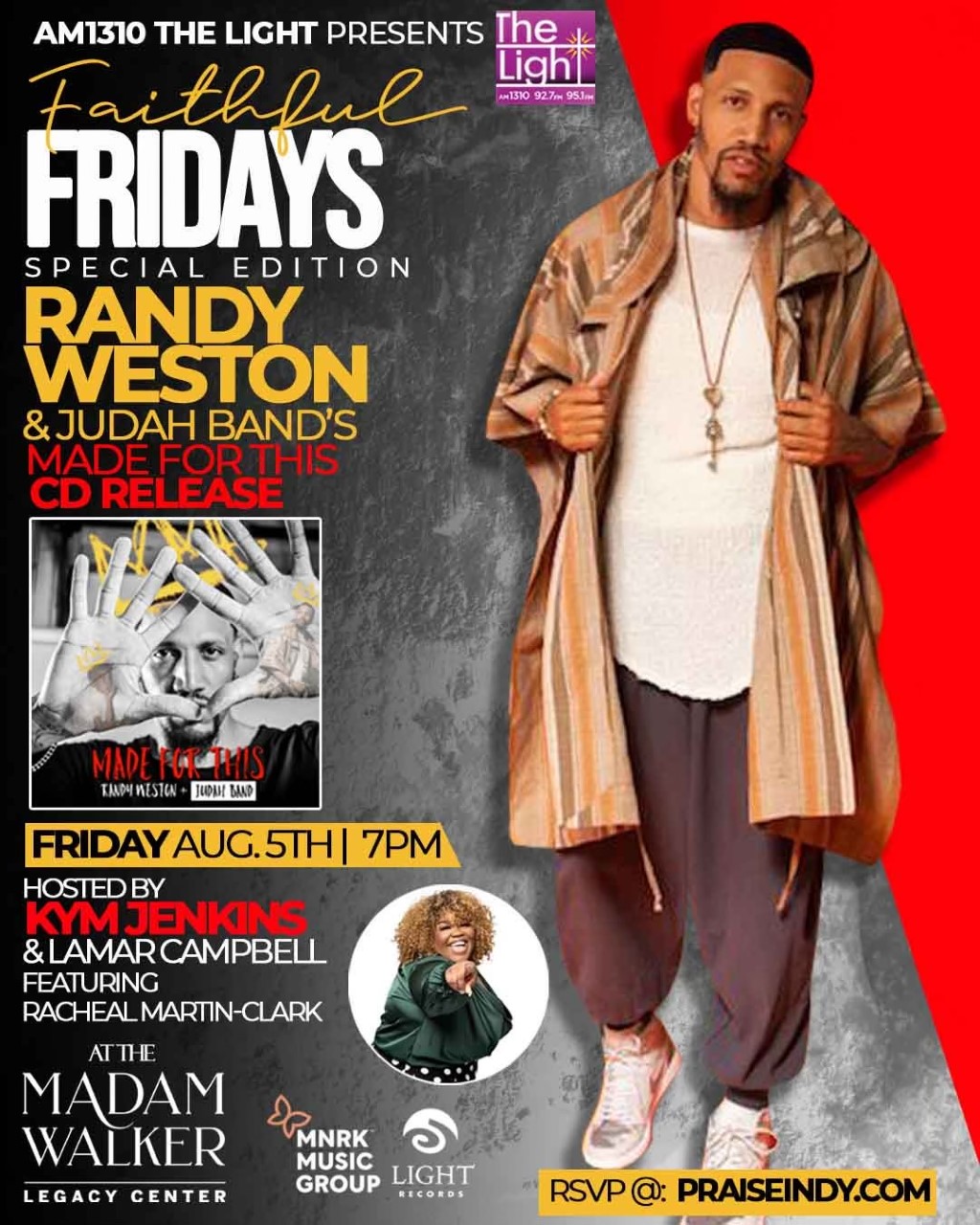 Faithful Friday | August 5th with Randy Weston and Judah Band