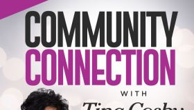 Community Connection With Tina Cosby Podcast Graphics