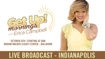 Get Up Mornings With Erica Campbell Live Broadcast