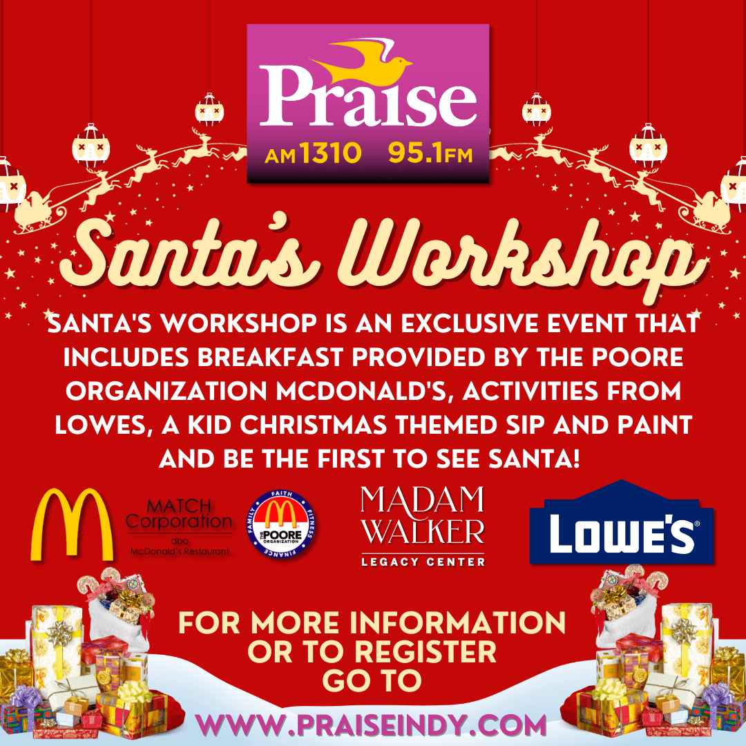 Praise Santa's Workshop Register to Win