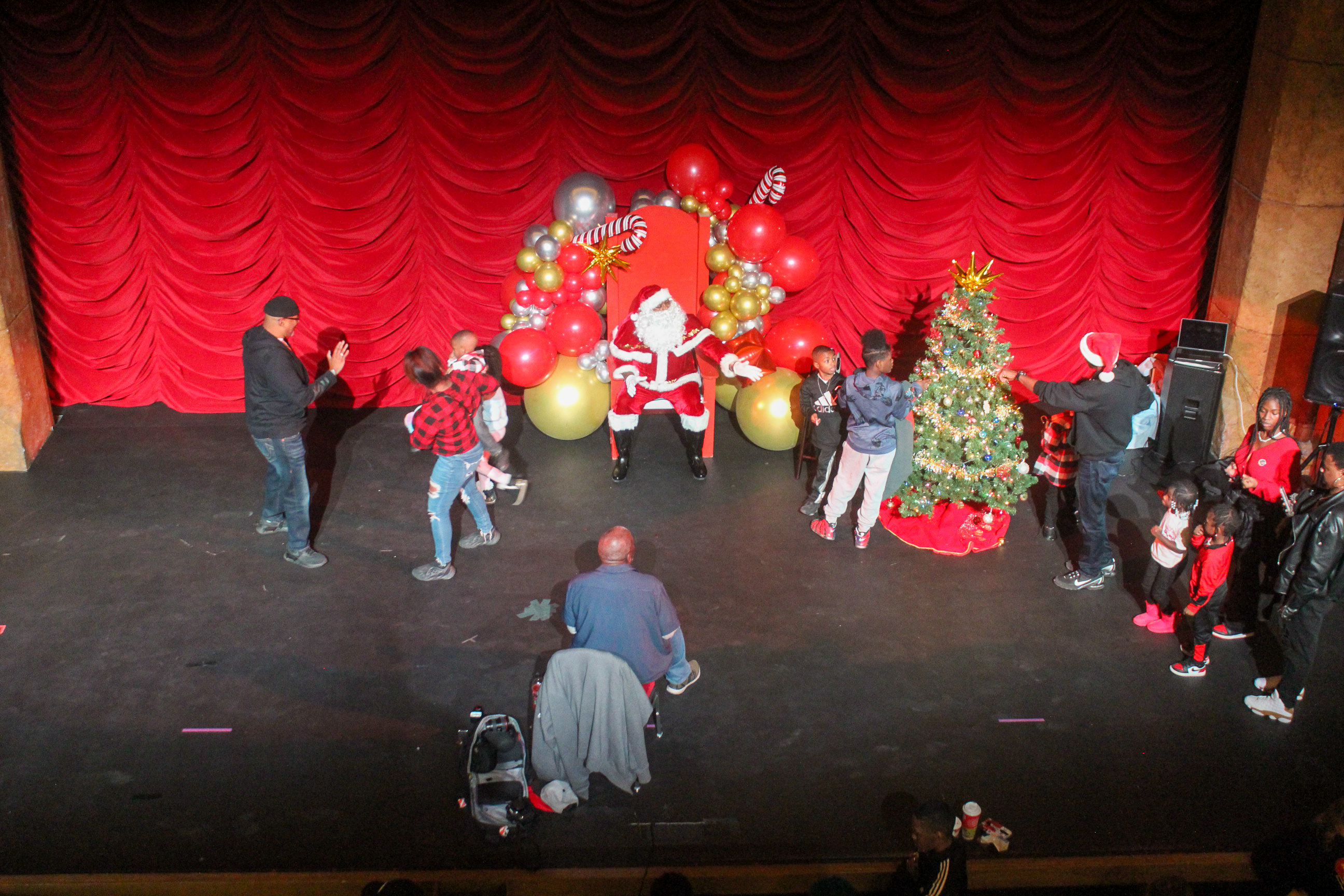 RECAP: Santas Workshop & Black Santa Toy Drive At The Walker Theatre