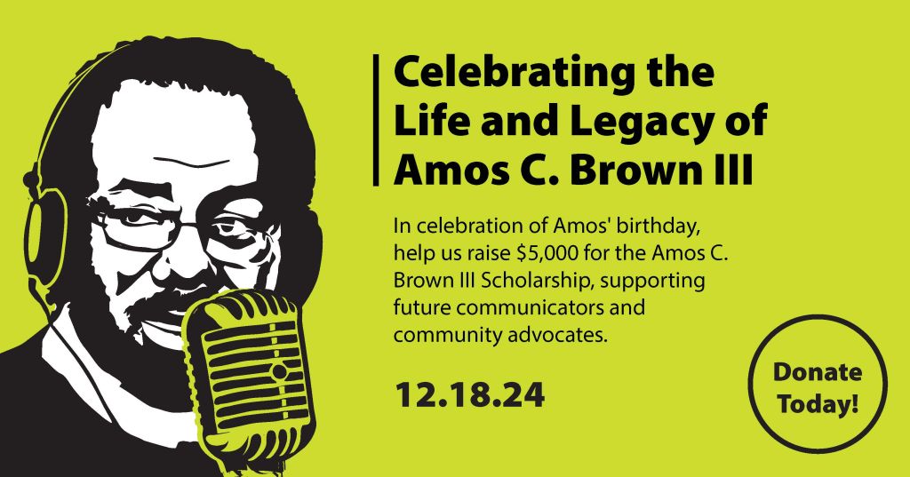 THE AMOS C. BROWN III SCHOLARSHIP - Give Today