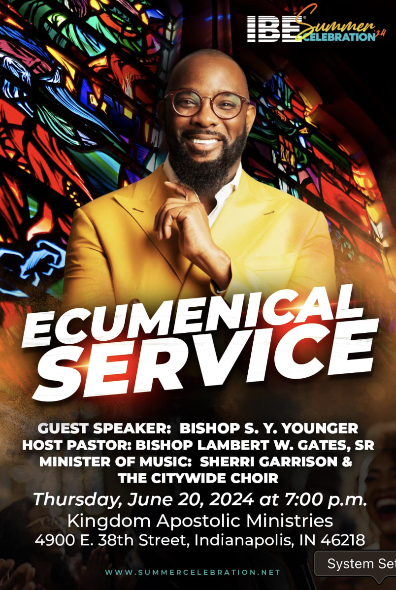 INDIANA BLACK EXPO ECUMENICAL SERVICE