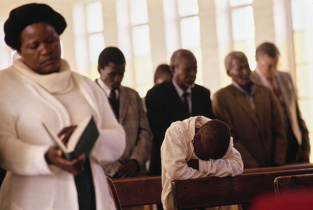 Church Service, South Africa