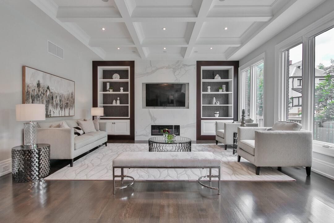 Designing a living room to reduce screen time